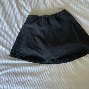 Bo+Tee Classic Black Women's Skort